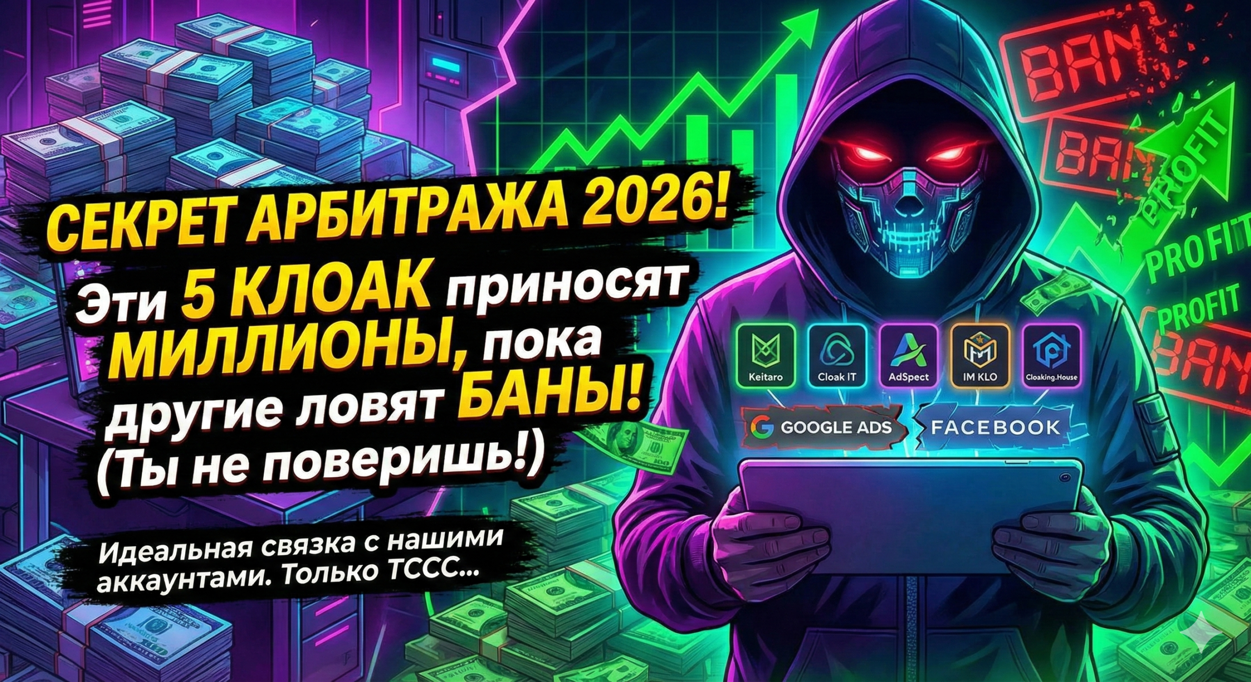 Топ-5 сервисов клоакинга 2026: Идеальная связка с нашими аккаунтами