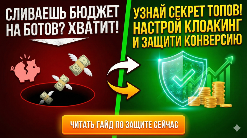 Настройка клоакинга для арбитража трафика: секреты обхода модерации и роста прибыли