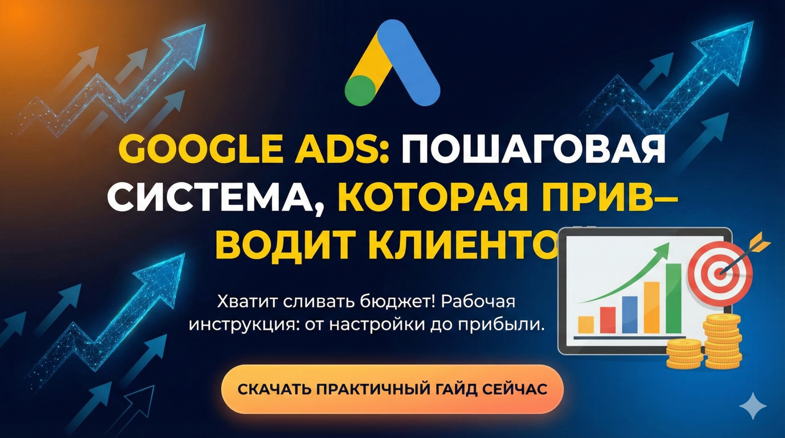 гайд по запуску Google Ads