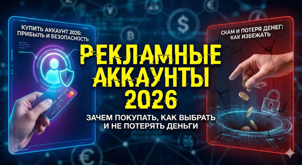 Рекламные аккаунты в 2026 году: зачем покупать, как выбрать и не потерять деньги | AdAccounts Shop