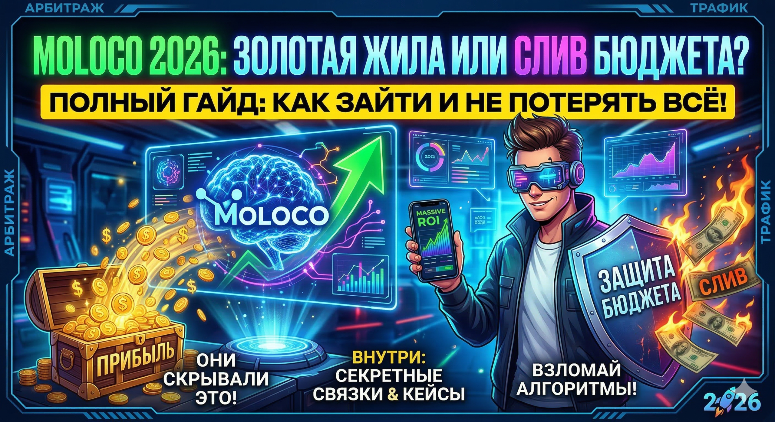 Арбитраж трафика через Moloco 2026: полный гайд для новичков