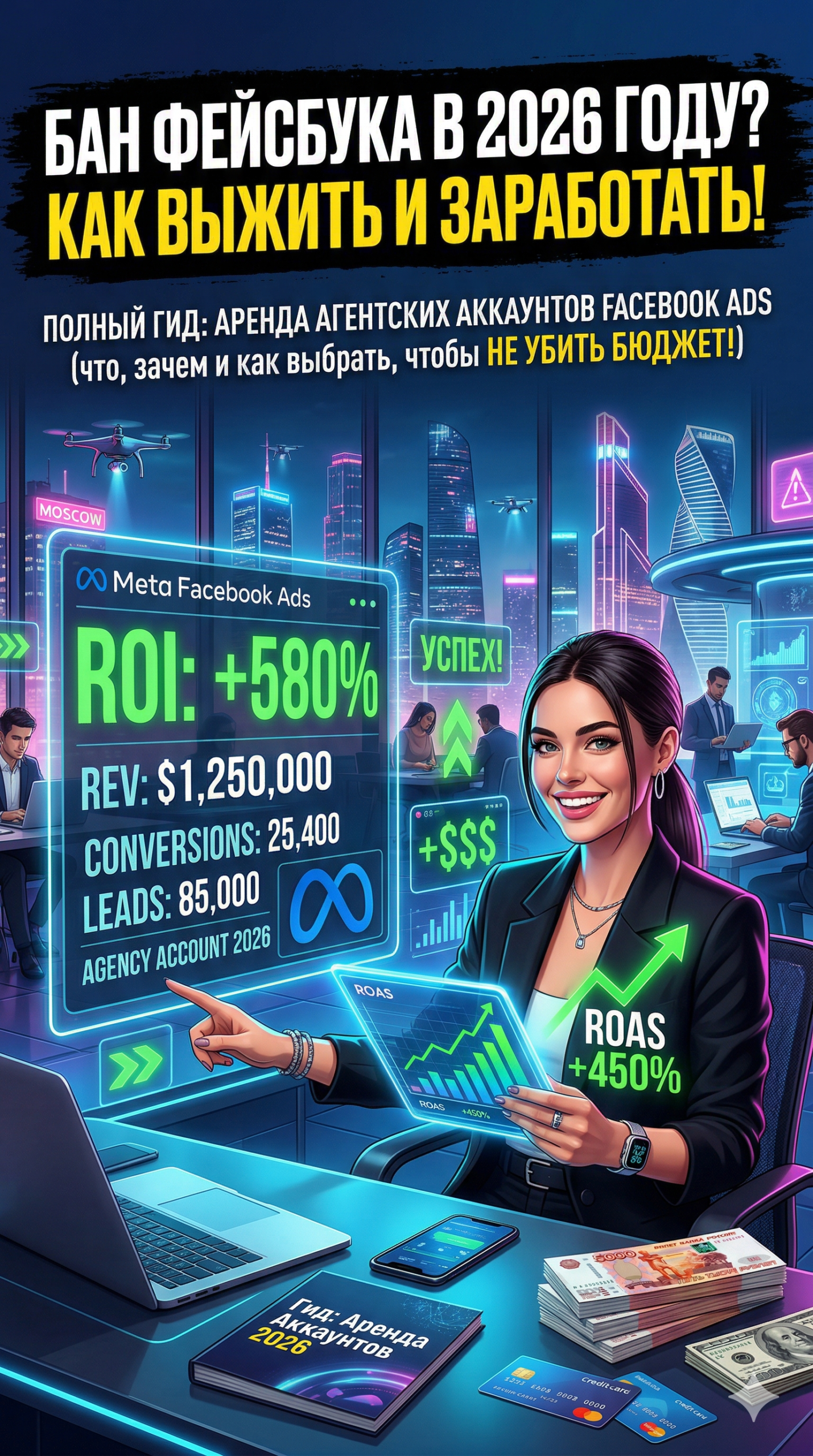 Агентский рекламный аккаунт Facebook 2026: что это, зачем нужен и как выбрать