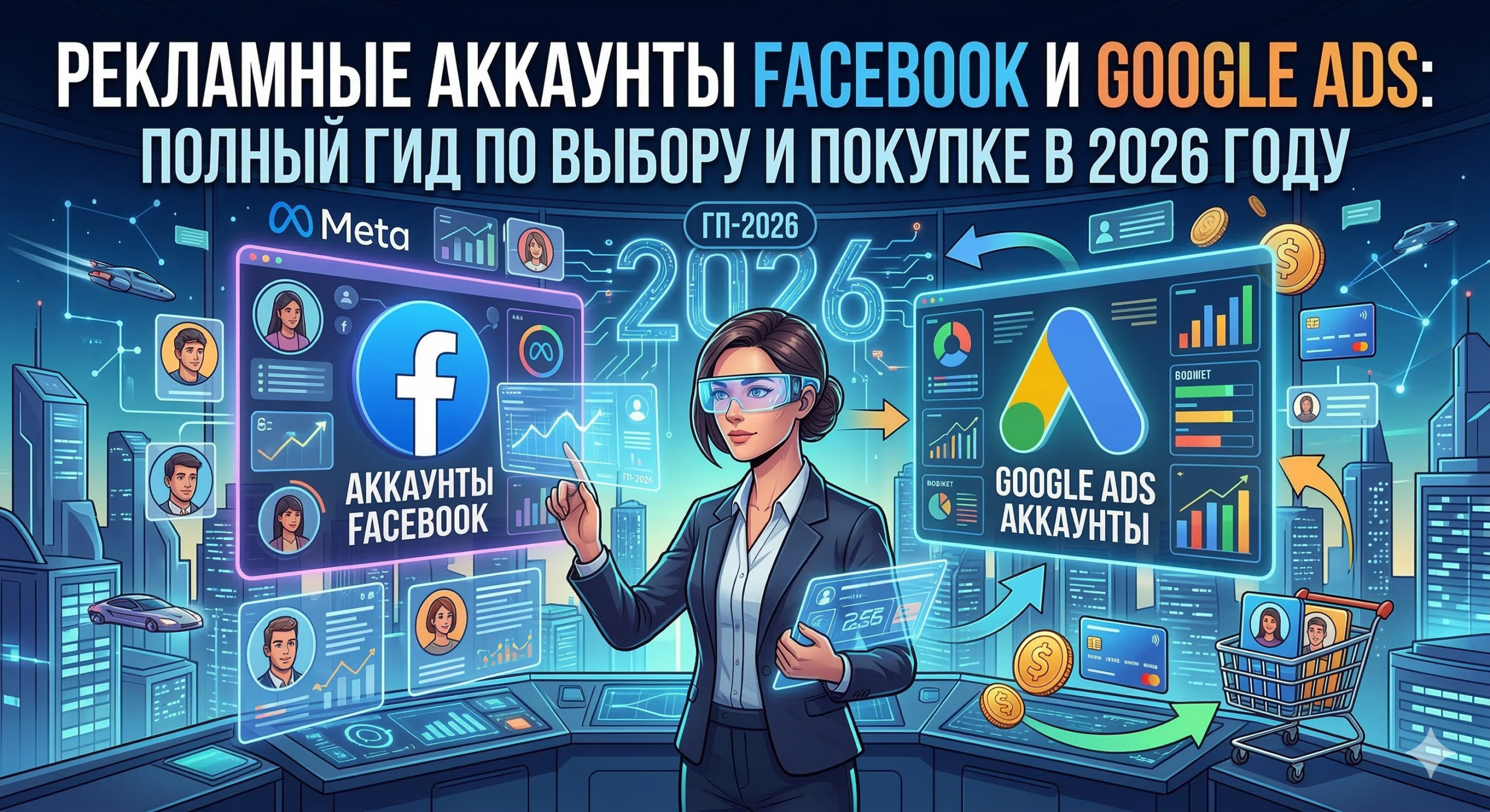 Рекламные аккаунты Facebook и Google Ads — как выбрать и избежать блокировок