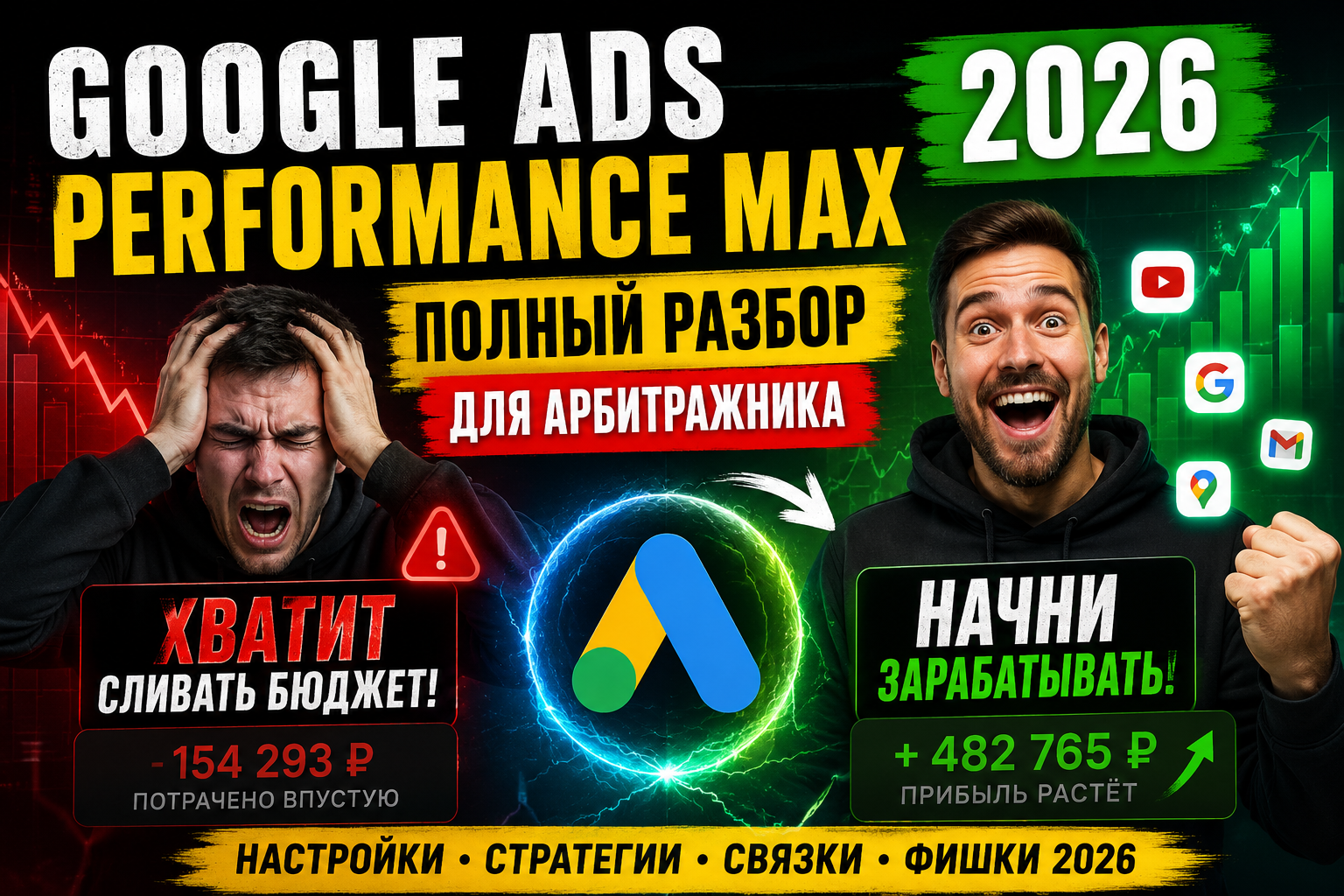 Google Ads Performance Max 2026: полный разбор для арбитражника